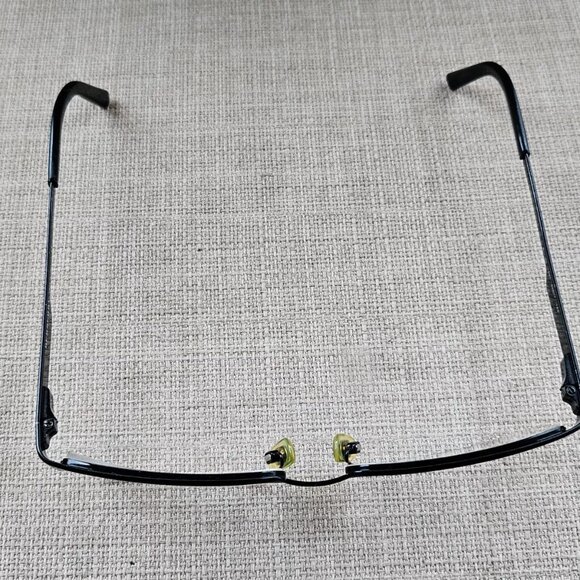 Burberry Eyeglasses Frame Made in ITALY Glasses Half Rim Frame 53[]17 140 Unisex - Picture 12 of 13